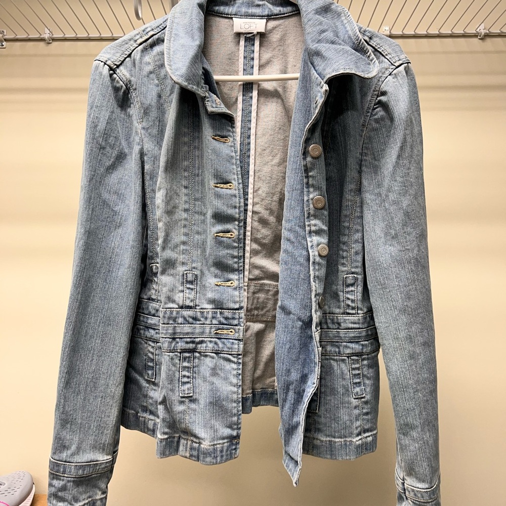 Ann Taylor LOFT Jean Jacket